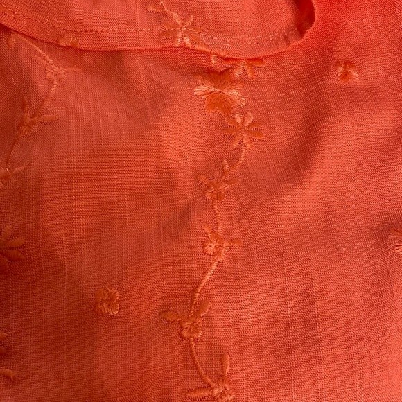 Forever 21 orange sleeveless/crop top - Size medium - Picture 6 of 9